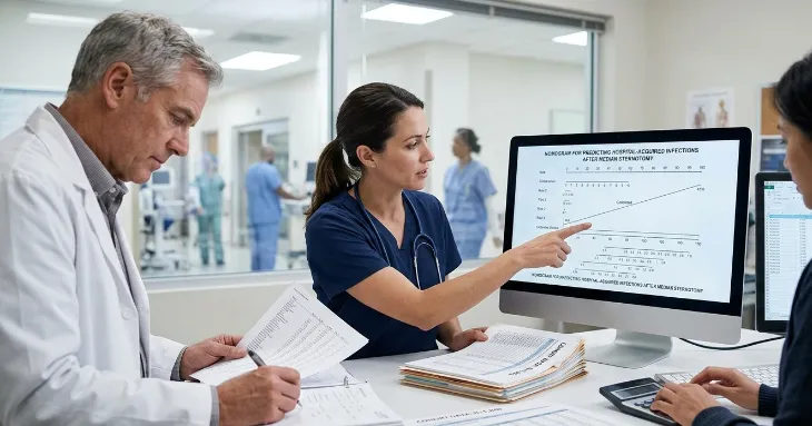 Individualized Risk Prediction of Hospital-Acquired Infections Following Median Sternotomy Cardiac Surgery: A Retrospective Cohort Study and Nomogram Development